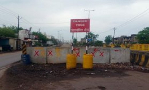 रायपुर से दुर्ग के बीच ओवरब्रिज में तकनीकी खामी के कारण दोनो... - CG Sandesh