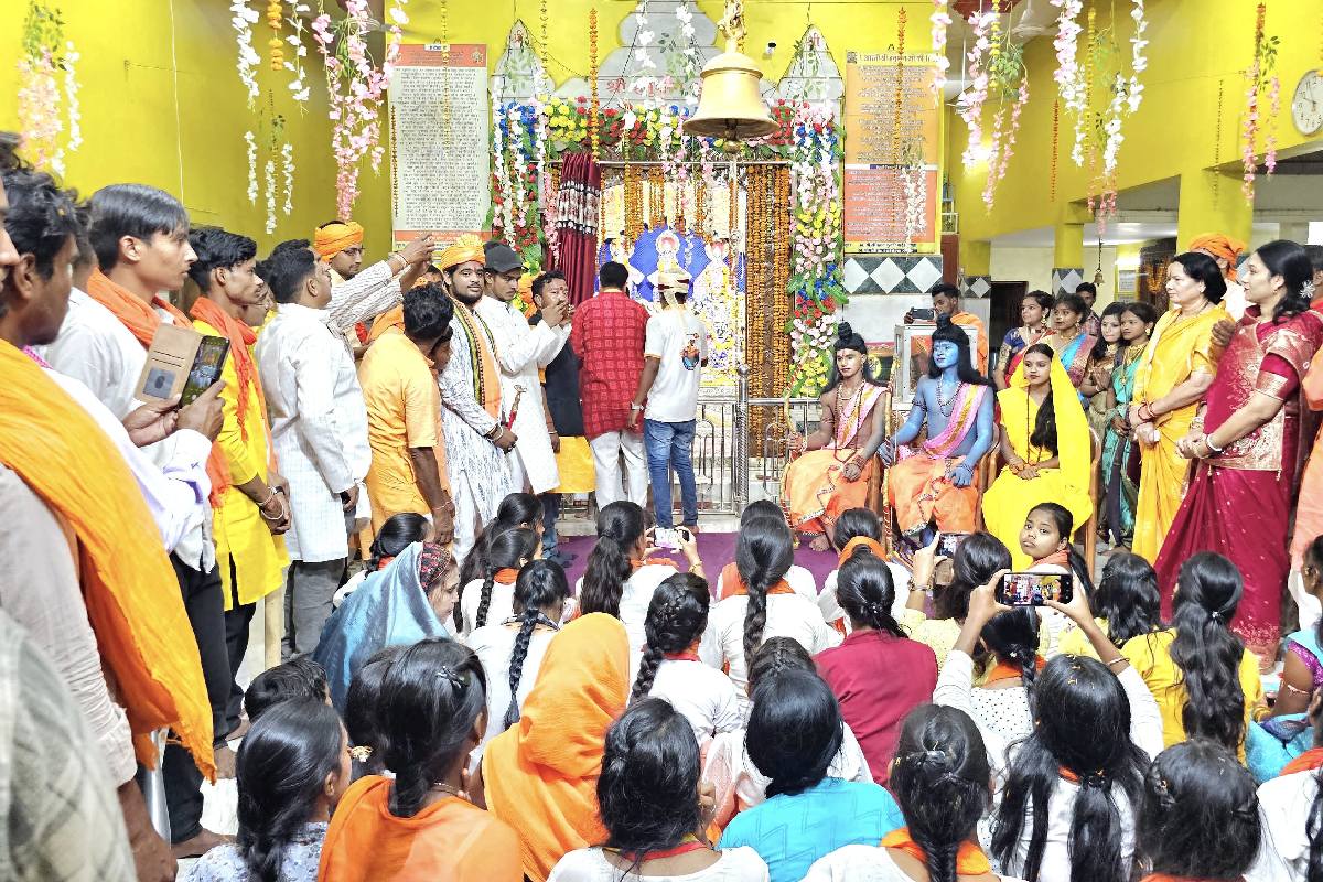 सरायपाली हुआ भगवामय :- जय श्री राम के गगनभेदी जयघोष से गुंजा... - CG Sandesh