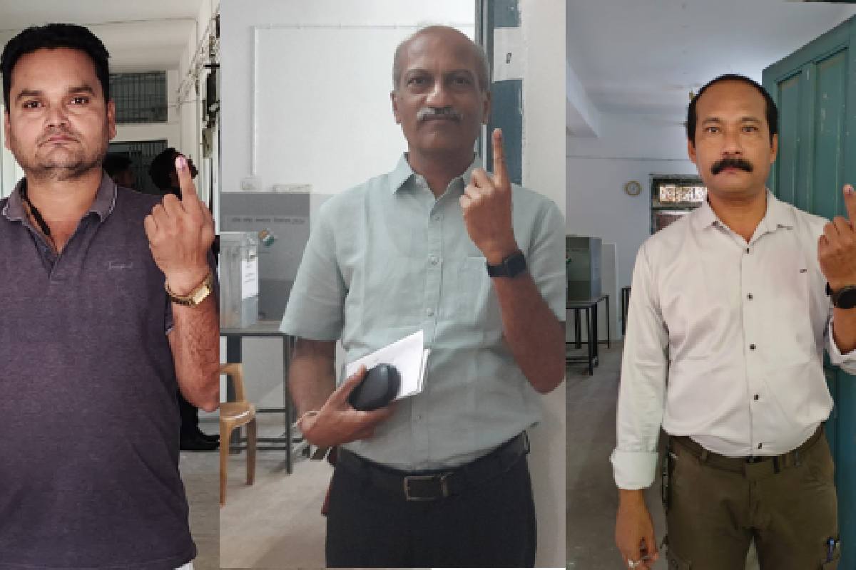 महासमुंद : पत्रकारों ने किया डाक मतपत्र से मतदान - CG Sandesh