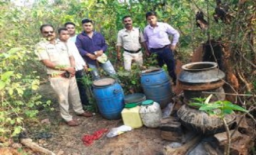 आबकारी विभाग ने की कार्रवाई, महुआ शराब बनाने की सामग्री की ज... - CG Sandesh