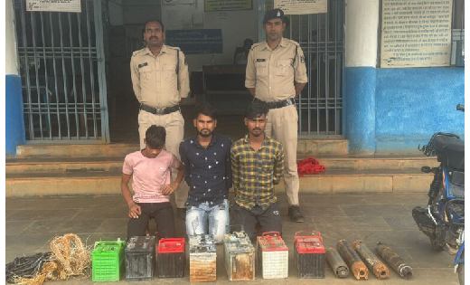 तुमगांव : ट्रैक्टर की बैटरी और सबमर्सिबल पम्प चोरी करने वाले... - CG Sandesh