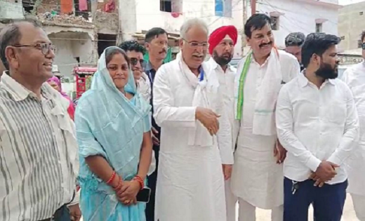 Breaking : पूर्व मुख्यमंत्री भूपेश बघेल के साथ बदसलूकी, भाजप... - CG Sandesh