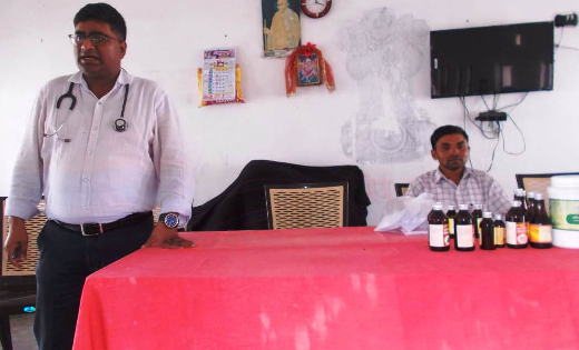महासमुंद : आयुष स्वास्थ्य व जागरूकता शिविर का आयोजन - CG Sandesh