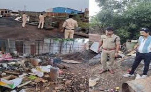 कबाड़ के अवैध करोबार पर पुलिस का बड़ा एक्शन, 44 जगहों से लगभग 1 करोड़ का कबाड़ जब्त
