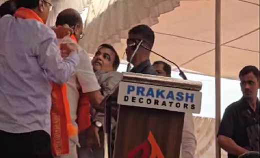 चुनावी रैली को संबोधित करते हुए बेहोश हुए नितिन गडकरी, X पर ... - CG Sandesh