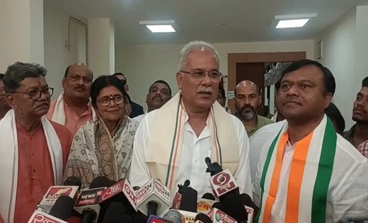 पूर्व मुख्यमंत्री भूपेश बघेल ने एक बार फिर बीजेपी और सरोज पांडये पर बोला हमला 