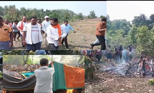 कवर्धा दर्दनाक सड़क हादसा : 17 शवों का एक साथ अंतिम संस्कार,... - CG Sandesh