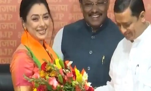 BJP में शामिल हुई अनुपमा फेम रुपाली गांगुली, बोली- विकास के ... - CG Sandesh