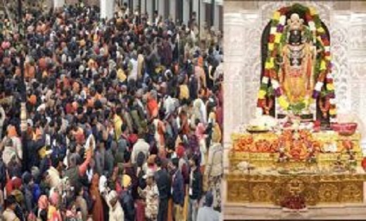 भीषण गर्मी में भी रामलला के दर्शन के लिए आने वालों के लिए अच... - CG Sandesh