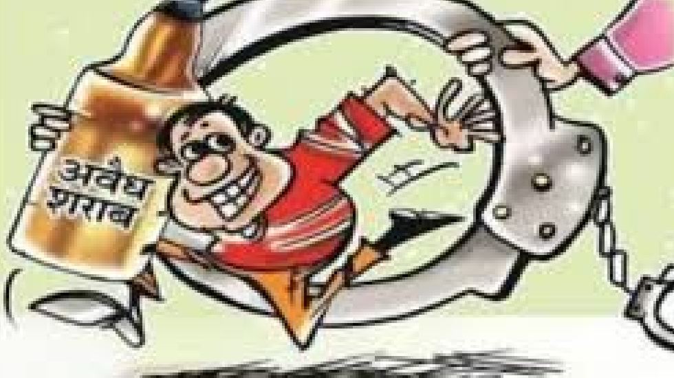 सरायपाली : बोंदा के अपना ढाबा से भारी मात्रा में देशी अंग्रे... - CG Sandesh