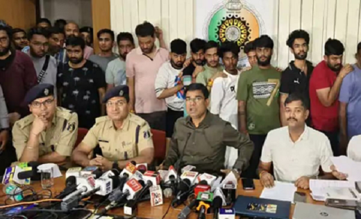 IPL मैच में खिला रहे थे करोड़ो का सट्टा, 26 सटोरियों को महार... - CG Sandesh