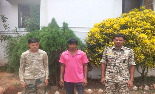 TI के वाहन पर IED विस्फोट करने वाला माओवादी गिरफ्तार - CG Sandesh