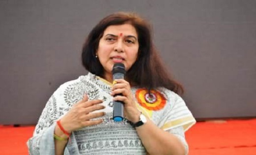 महिला न्याय की बात करना कांग्रेस का एक नाटक : सरोज पांडे