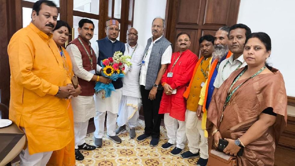 छत्तीसगढ़ के सांसदों से मिले मुख्यमंत्री साय - CG Sandesh