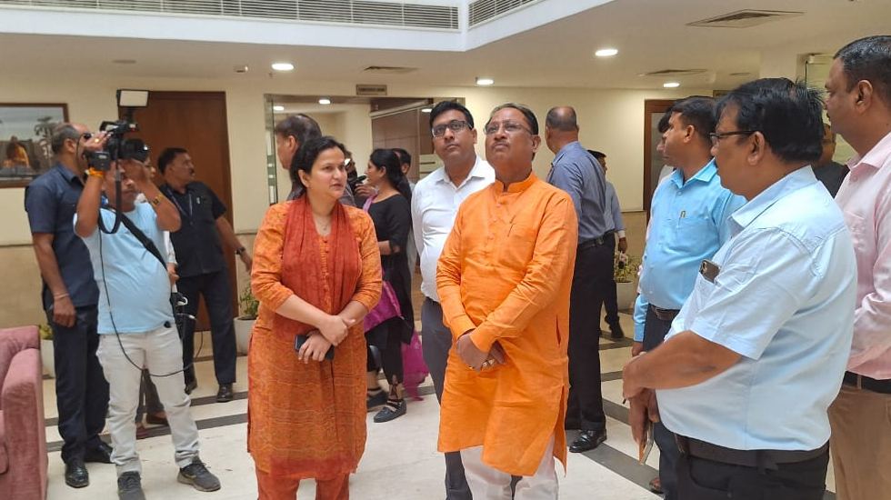 मुख्यमंत्री विष्णुदेव साय ने छत्तीसगढ़ निवास का लिया जायजा - CG Sandesh