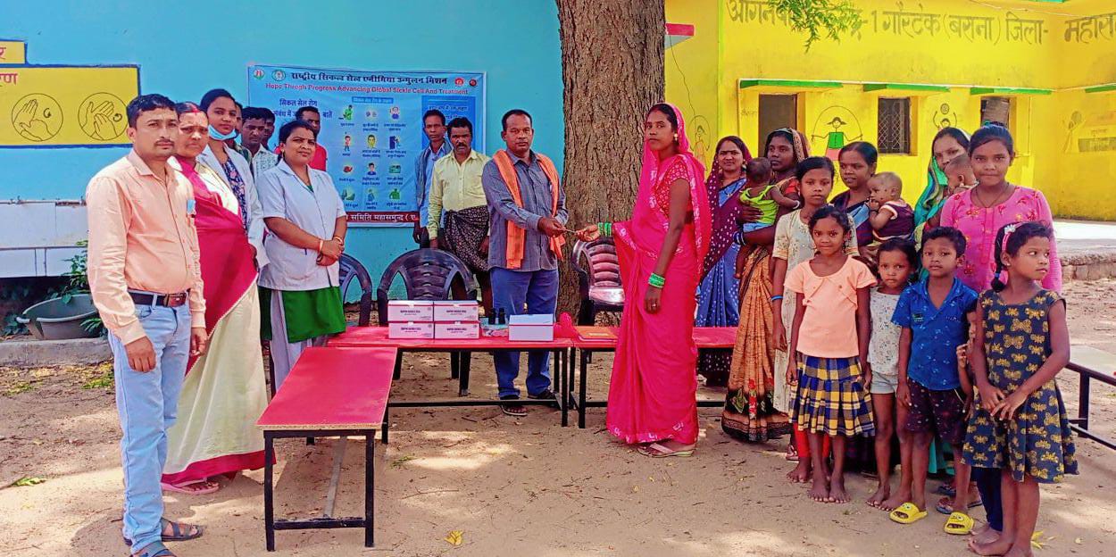 बसना : राष्ट्रीय सिकल सेल एनीमिया उन्मूलन कार्यक्रम गौरटेक म... - CG Sandesh