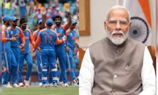 प्रधानमंत्री मोदी ने भारतीय टीम से फोन पर की बात, हार्दिक-सू... - CG Sandesh
