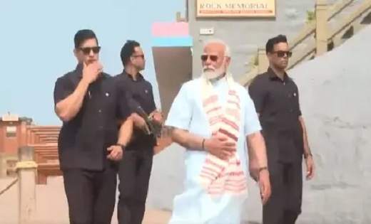 कन्याकुमारी में PM मोदी की 45 घंटे की ध्यान साधना पूरी, सामन... - CG Sandesh
