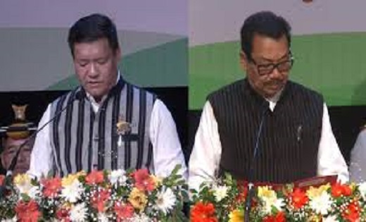 पेमा खांडू ने लगातार तीसरी बार अरुणाचल प्रदेश के CM के रूप म... - CG Sandesh