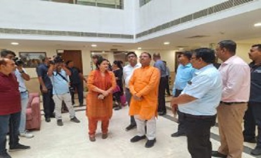 मुख्यमंत्री विष्णुदेव साय ने छत्तीसगढ़ निवास का लिया जायजा,अधिकारियों से सुविधाओं की ली जानकारी, दिए आवश्यक निर्देश