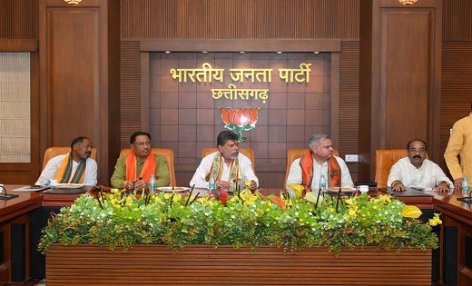 RAIPUR : बीजेपी ने कांग्रेस के बड़े-बड़े सूरमा को चूरमा बना दिया : विष्णुदेव साय