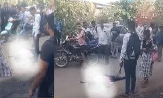 बीच सड़क पर एक्स-गर्लफ्रेंड का खौफनाक मर्डर, मारने के बाद प्... - CG Sandesh