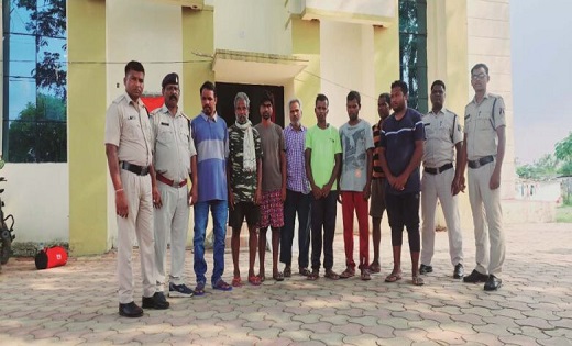 CG : गौ मांस बेचने वालों पर कार्रवाई, 8 आरोपियों को घेराबंदी... - CG Sandesh