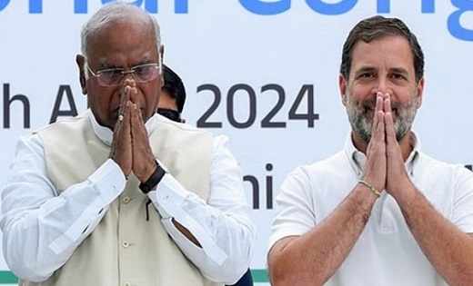 राहुल गांधी-खरगे चुनाव नतीजों को लेकर आज करेंगे पार्टी उम्मी... - CG Sandesh