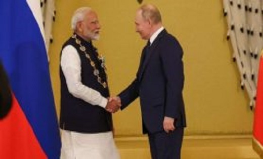 मोदी की रूस यात्रा : पीएम मोदी को मिला रूस का सर्वोच्च सम्मा... - CG Sandesh