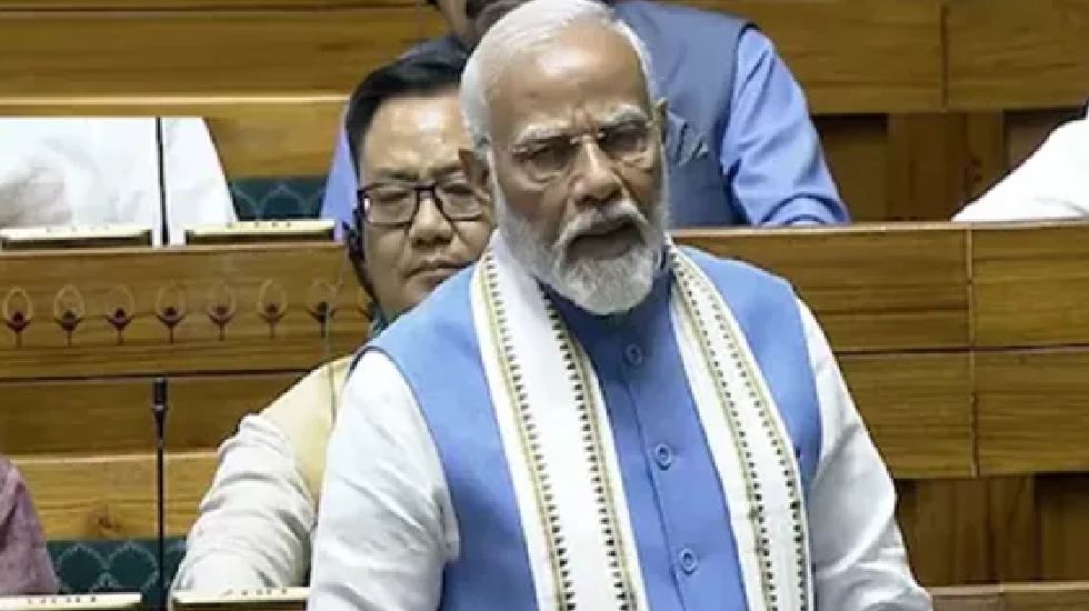 पीएम मोदी ने राज्यसभा में रखा विकास का ब्लूप्रिंट, 5 साल में... - CG Sandesh