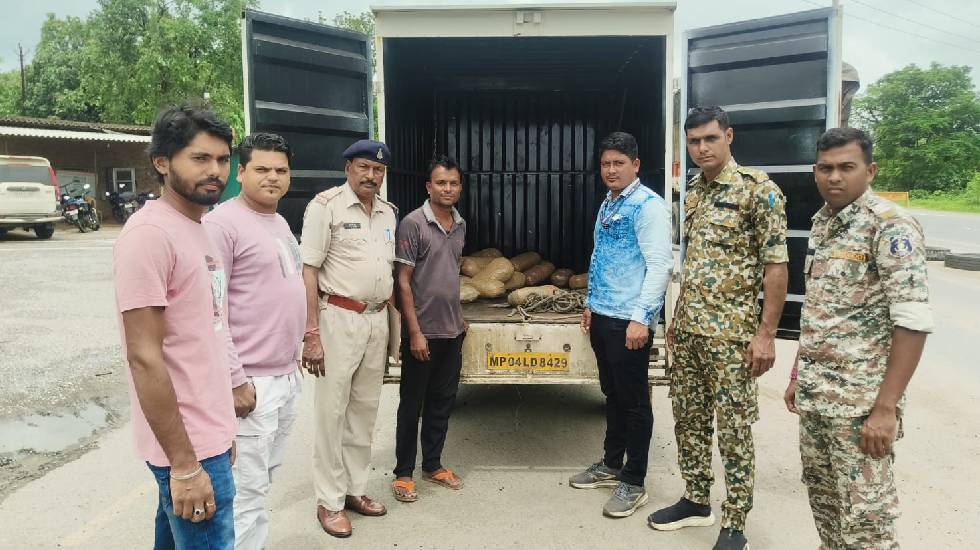 सिंघोड़ा : 3 लाख 75 हजार के गांजे के साथ 1 अंतर्राज्यीय तस्कर... - CG Sandesh