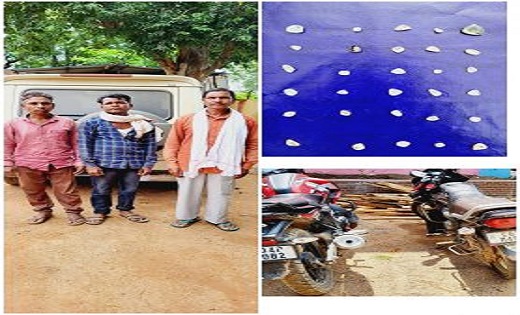 गरियाबंद पुलिस को मिली बड़ी सफलता ,1 लाख 30 हजार की कीमत का 3... - CG Sandesh