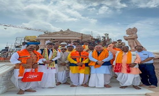 राम मंदिर में गूंजा नारा, छत्तीसगढ़ के भांचा राम, जय श्री रा... - CG Sandesh