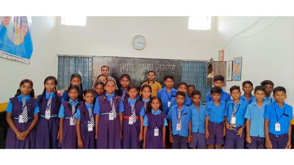 सरायपाली : शासकीय उच्च प्राथमिक शाला छिंदपाली में बाल कैबिने... - CG Sandesh