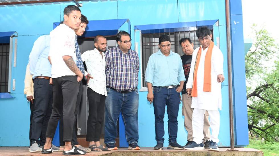 महासमुंद : विधायक ने किया नव निर्माणाधीन शहरी स्वास्थ्य केंद... - CG Sandesh