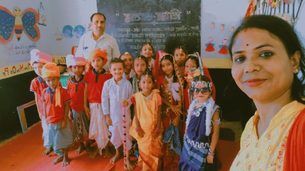 सरायपाली : प्राथमिक शाला मुधा में शिक्षा सप्ताह के चौथे दिवस... - CG Sandesh