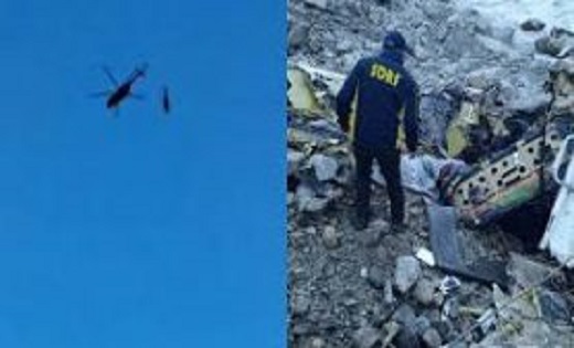 Kedarnath: MI-17 से छिटककर नदी में गिरा क्षतिग्रस्त क्रिस्टल... - CG Sandesh
