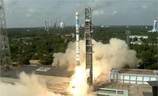 ISRO ने श्रीहरिकोटा से SSLV रॉकेट लॉन्च किया, EOS-08 सैटेलाइ... - CG Sandesh