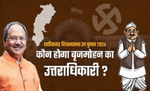 रायपुर दक्षिण उपचुनाव 2024: चर्चाओं से गरमाया माहौल, भाजपा-कांग्रेस में दावेदारों की लगी झड़ी,बृजमोहन की पसंद पर चर्चा तेज