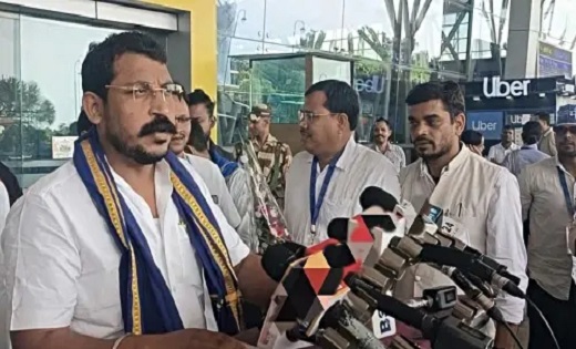 Baloda Bazaar Violence: भीम आर्मी के प्रमुख सांसद चंद्रशेखर पहुंचे रायपुर, कहा - जल्द निकालेंगे रैली यात्रा