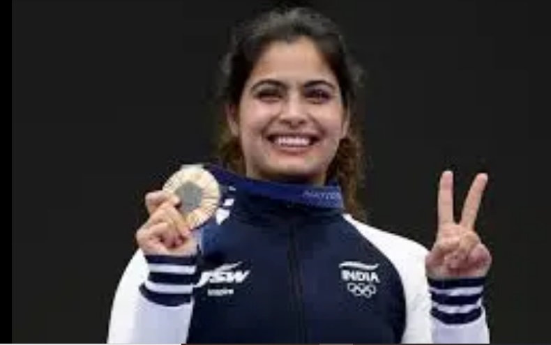 तीसरा मैडल हासिल करने से चूकीं मनु भाकर : 25m पिस्टल में चौथ... - CG Sandesh