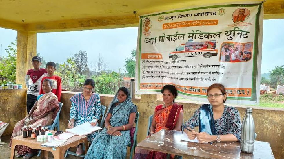 महासमुंद : आयुष मोबाईल मेडिकल यूनिट को विधायक सिन्हा ने किया... - CG Sandesh