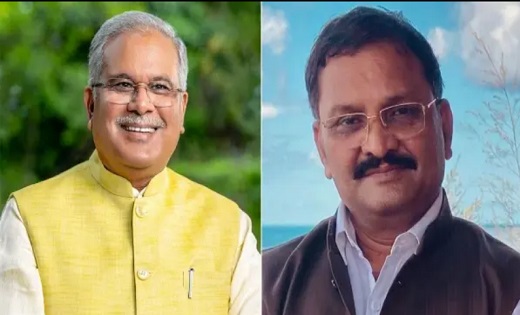 सांसद संतोष पांडे को बघेल की सलाह, मेरे पिता के पास जाकर जवाब ले लें..पूर्व सीएम ने कहा-