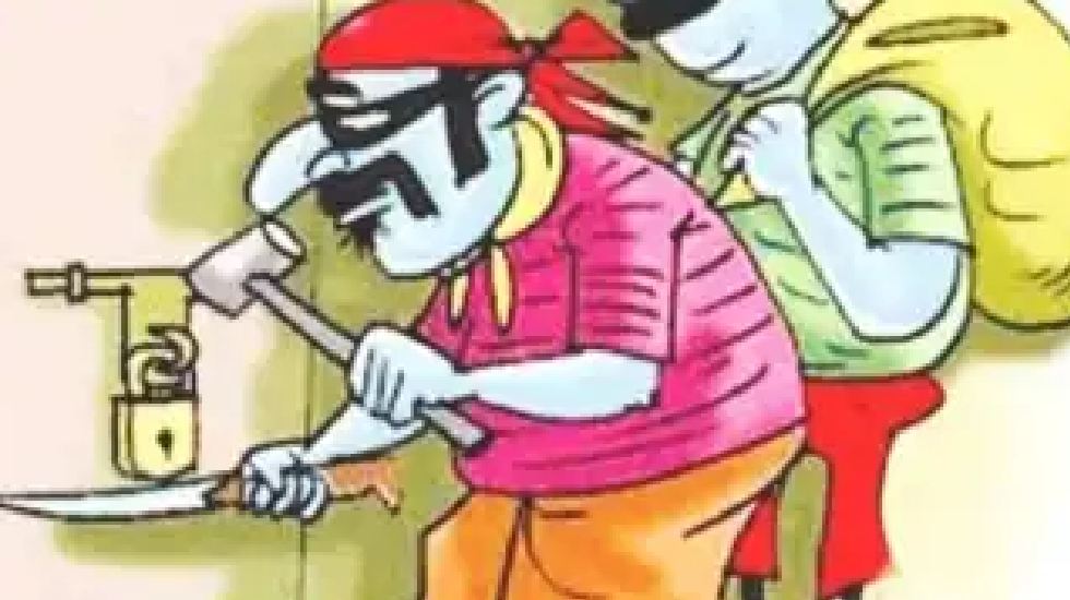 तुमगांव : ताला तोड़कर सोने चांदी के जेवर की चोरी