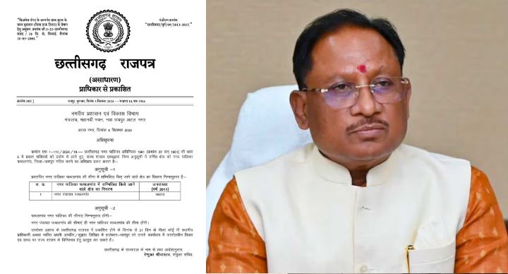CG ब्रेकिंग : मुख्यमंत्री की घोषणा पर अमल : पत्थलगांव को नगर... - CG Sandesh