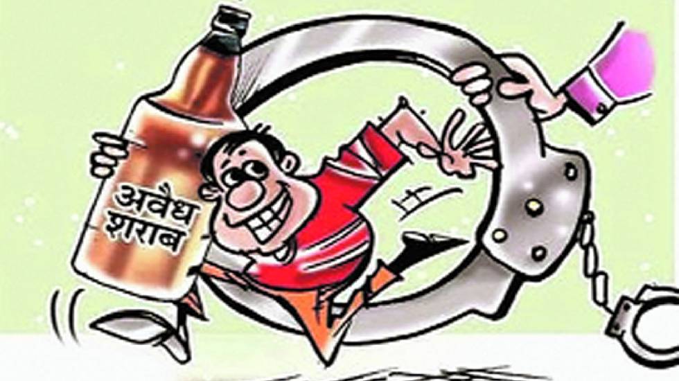बसना : अवैध शराब के साथ आरोपी गिरफ्तार - CG Sandesh