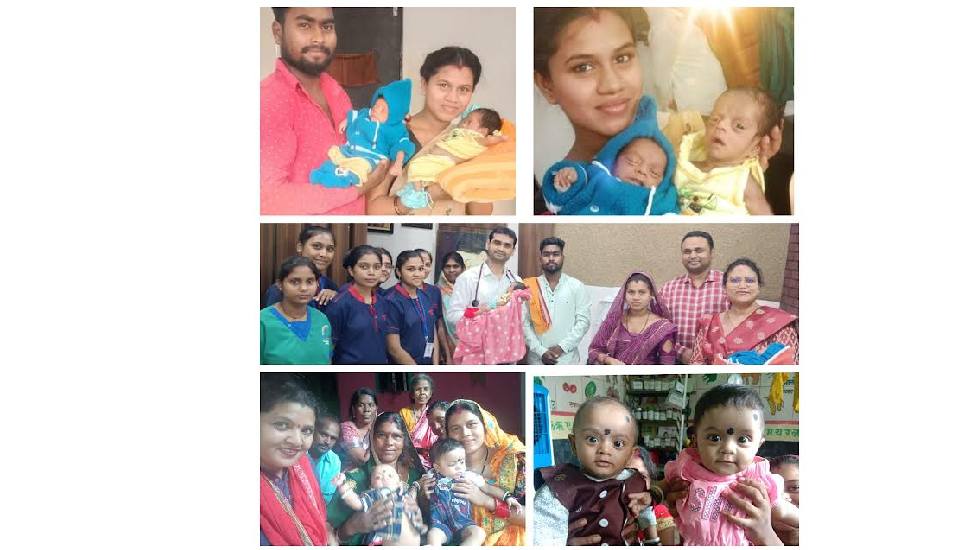 महासमुंद : सफलता की कहानी : सतत निगरानी और परामर्श से जुड़वा ... - CG Sandesh