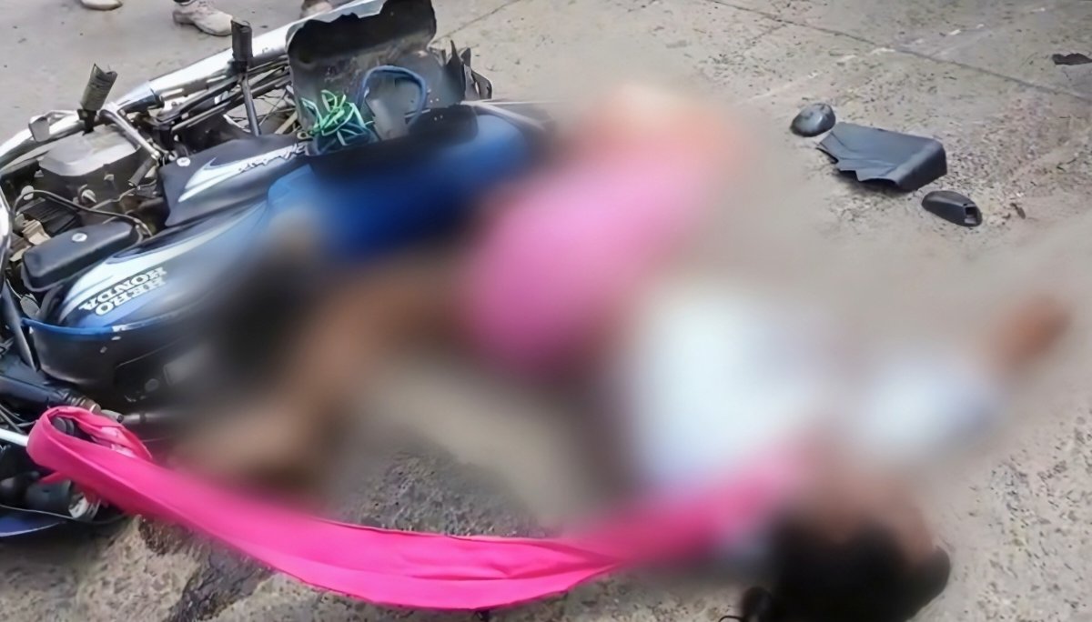 CG: डंपर की चपेट में आने से बाइक सवार ग्रामीण की दर्दनाक मौत - CG Sandesh