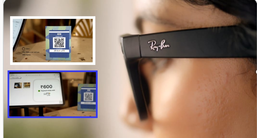 Meta Ray-Ban Glass लाएगा ‘आंखों से पेमेंट’ का ज़माना! - CG Sandesh
