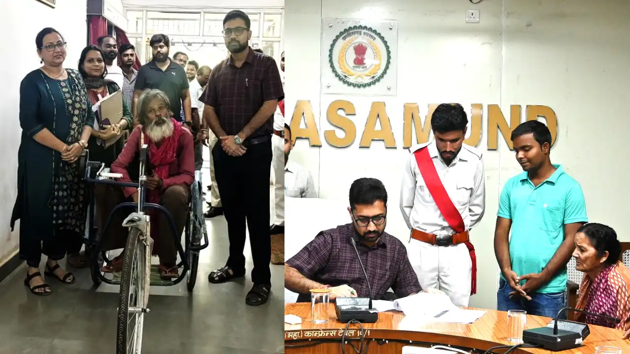 महासमुंद : जन चौपाल में कलेक्टर लंगेह ने सुनी जन समस्याएं, प... - CG Sandesh